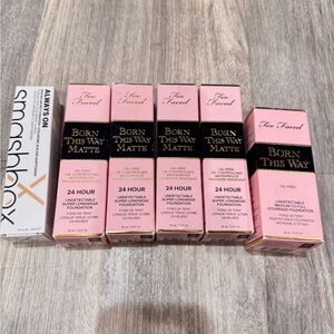 INDIVIDUAL* Too Faced + 24 Hour & Smash box foundation